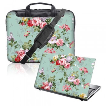 Torba na notebooka laptopa 15" - 15.6" + vinylowa okładka na lapropa